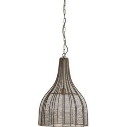 Light & Living - hanglamp - Mariama - brons - metaal - draadlamp - E27 - 2975718