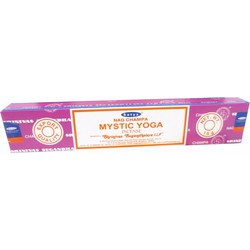 Nag Champa wierookstokjes Mystic Yoga 15 gram - Wierookstokjes