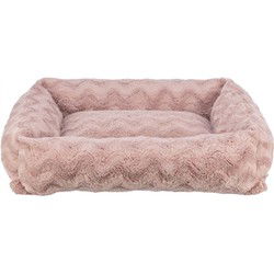 TRIXIE HONDENMAND LOKI GERECYCLED HOEKIG ROZE 80X60 CM