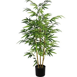 Bambus grün 120 cm Kunstblume Kunstseide - Buitengewoon de Boet