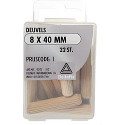 Deuvels 8 40mm 22st