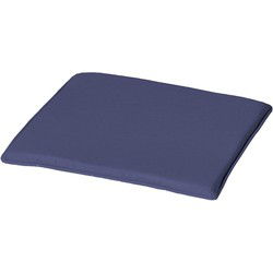 Zitje universeel 40x40 met rits Panama safier blue (4 stuks)