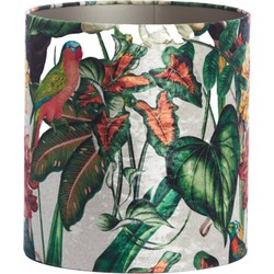 Light & Living - kap - Dahlia - groen - textiel - Ø 30cm - E27 - 2231931