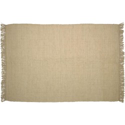 Kave Home - Siria vloerkleed 100% jute beige 160 x 230 cm