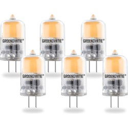 Groenovatie G4 LED Lamp 2W COB Warm Wit Dimbaar 6-Pack