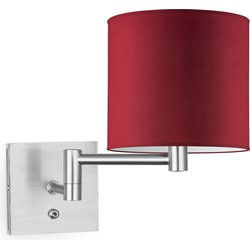 wandlamp swing bling Ø 20 cm - rood