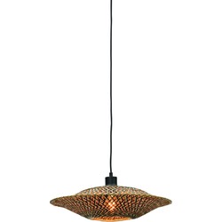 Hanglamp Bali - Bamboe/Zwart - Ø44cm