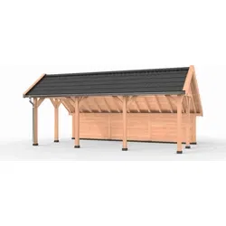 Westwood kapschuur douglas deluxe, 750 x 400 cm, combinatie 2