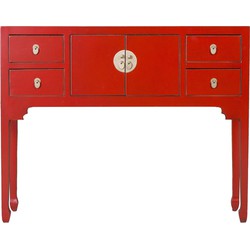 Fine Asianliving Chinese Sidetable Lucky Rood - Orientique Collectie
