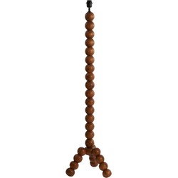 Light & Living - vloerlamp - Veglio - bruin - hout - losse armatuur - E27 - 8216983
