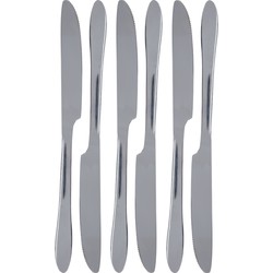 16x Dinermessen tafelbestek RVS 23,5 cm - Messen