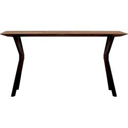 DTP Home Writing desk Metropole,76x150x60 cm, recycled teakwood