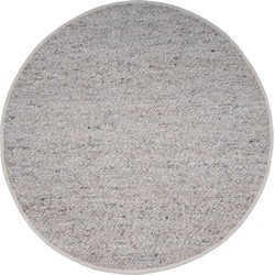 Vloerkleed Stone Licht Grijs 421 - Rond ø160 cm