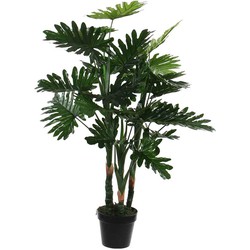 Mica Decorations philodendron in plastic pot maat in cm: 95 x 70