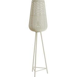 Light&living Vloerlamp driepoot Ø37x147 cm ADETA mat crème