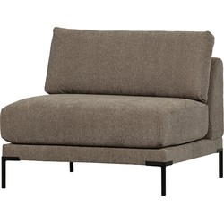 vtwonen Couple Loveseat Element - Polyester - Taupe - 89x100x100 