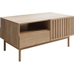 Meubella - Salontafel Storm - Eiken - 106 cm
