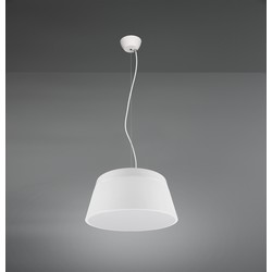 Moderne Hanglamp  Baroness - Metaal - Wit