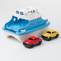 Green Toys Green Toys - Veerboot Met Auto's Blauw/Wit