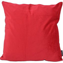 Sierkussen Velvet Rood | 45 x 45 cm | Velvet/Polyester
