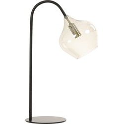 Tafellamp Rakel - Zwart - 28x17x50,5cm