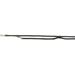TRIXIE HONDENRIEM CAVO VERSTELBAAR ZWART / GRIJS 200X1,2 CM