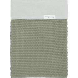 Baby's Only Gebreid baby dekbedovertrek Sky - Urban Green - 100x135 cm