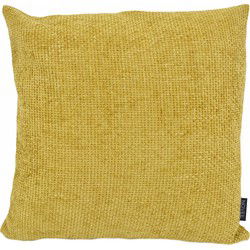 Lux Geel | 45 x 45 cm | Kussenhoes | Polyester