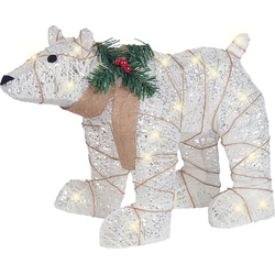 SIVULA - Kerstdecoratie - Wit - IJzer