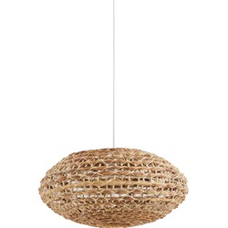 Light & Living - Hanglamp Ø50x23,5 cm TRIPOLI rotan naturel