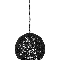 Light&living Hanglamp Ø39x38 cm SINULA mat zwart