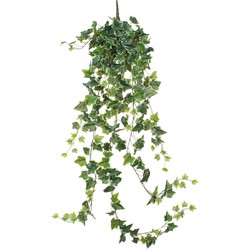 Mica Decorations Hedera Kunst Hangplant - H129 cm - Groen Bont