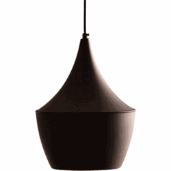 Industriële Murcury Hanglamp - Zwart