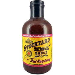 Stockyard bbq sauce red raspberry 350ml