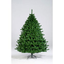 Kunstkerstboom Norway Spruce Blauw 180 cm D128 cm met warme LED-verlichting kerstboom