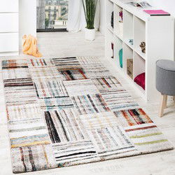 Laagpolig Gabbeh Vloerkleed - Creme - 120x170 cm