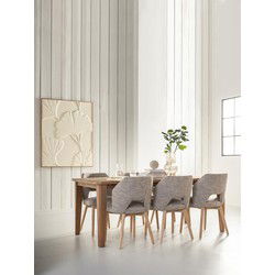 MUST Living Wall Panel Japanese Ginko Leaf,127x102x4 cm, white banana bark
