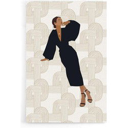 Dark Dress - Walljar - Wanddecoratie - Poster