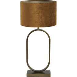 Tafellamp Jamiri/Gemstone - Ant, Brons/Goud - Ø30x67cm