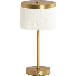 Light & Living - tafellamp - Diny - brons - metaal - bureaulamp - LED - 1892118