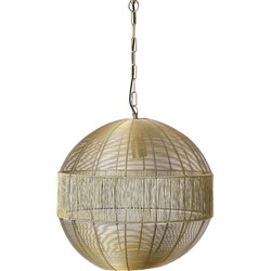 Light & Living - Hanglamp PILKA - Ø45x47cm - Goud