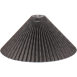 Housevitamin Pleated Lampshade - Polyester- Black - S