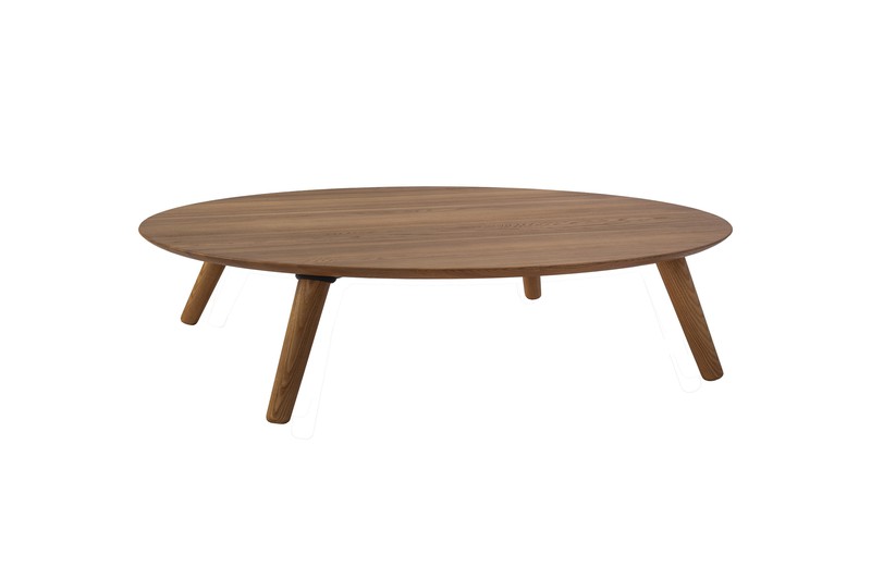 CONTRAST houten salontafel OVO ovale eik - 