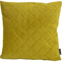 French Velvet Mosterd | 45 x 45 cm | Kussenhoes | Velvet/Polyester