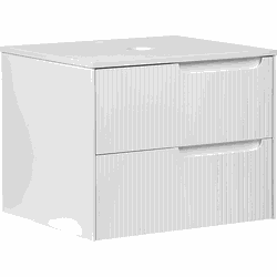 QUINTELA - Badkamermeubel - Wit - 60 x 52 cm - MDF