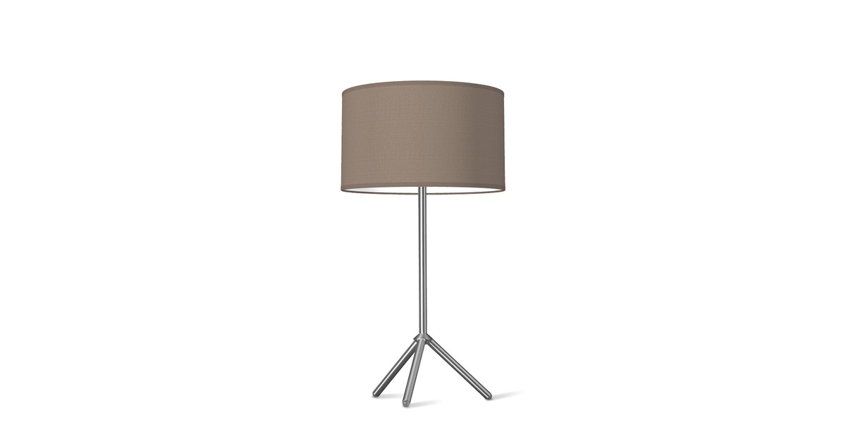 tafellamp karma bling Ø 35 cm - taupe