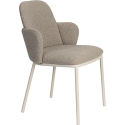 Housecraft Living Jerrico Eetkamerstoelen Bruin Beige - Set van 2