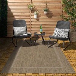 Capri Buitenkleed Indoor & Outdoor Bruin - 200 X 290 CM