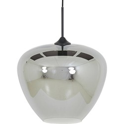 Light and Living hanglamp  - zwart - glas - 2952412