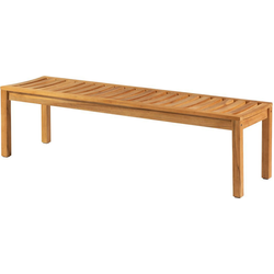 Exotan Comfort 3-Zits Tuinbankje - Teak - Naturel - 44x150x45